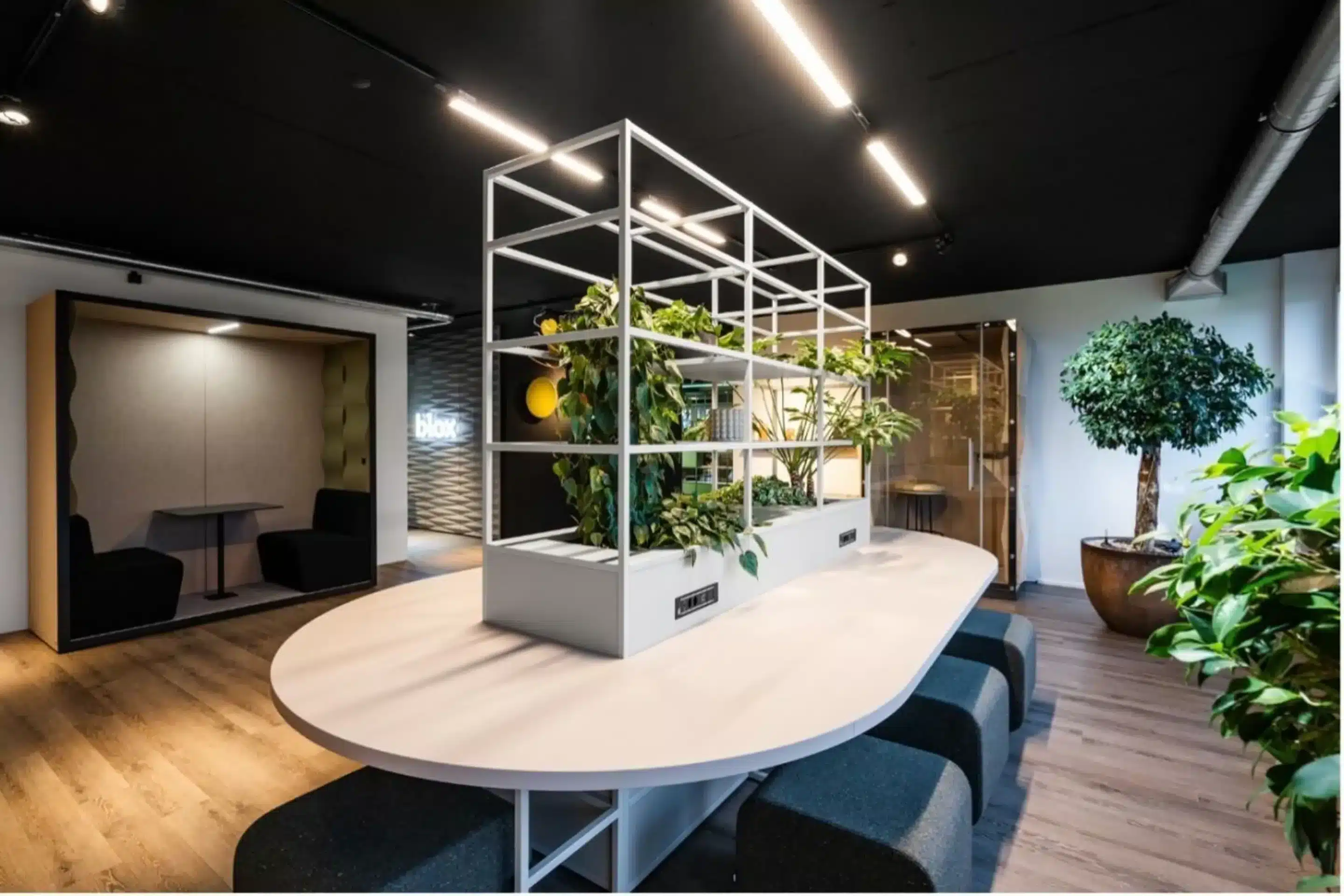 Sitznische SUPERGRID™ Coworking-Insel (Ansicht 9)
