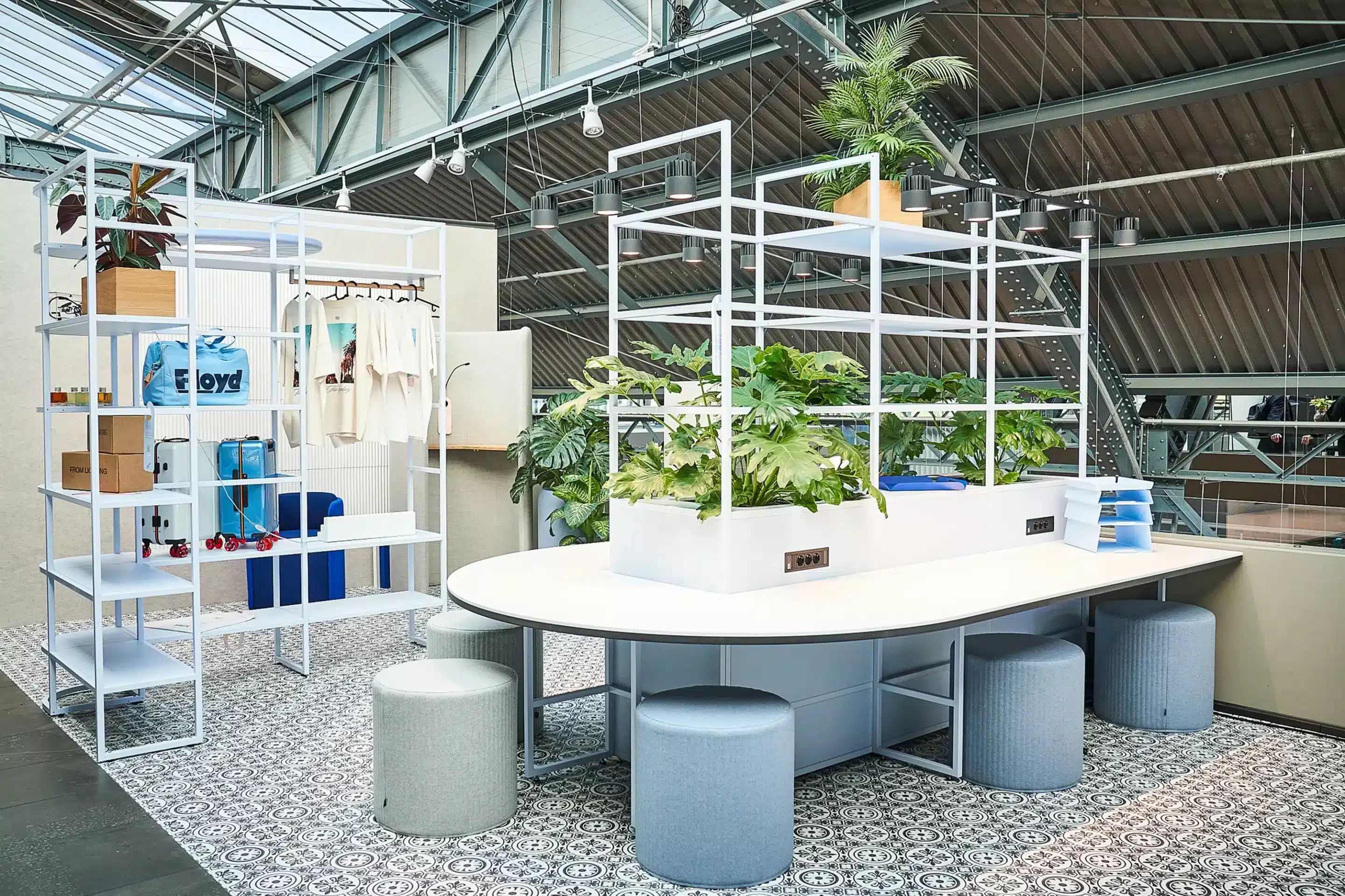 SUPERGRID™ Coworking-Insel (Ansicht 10)