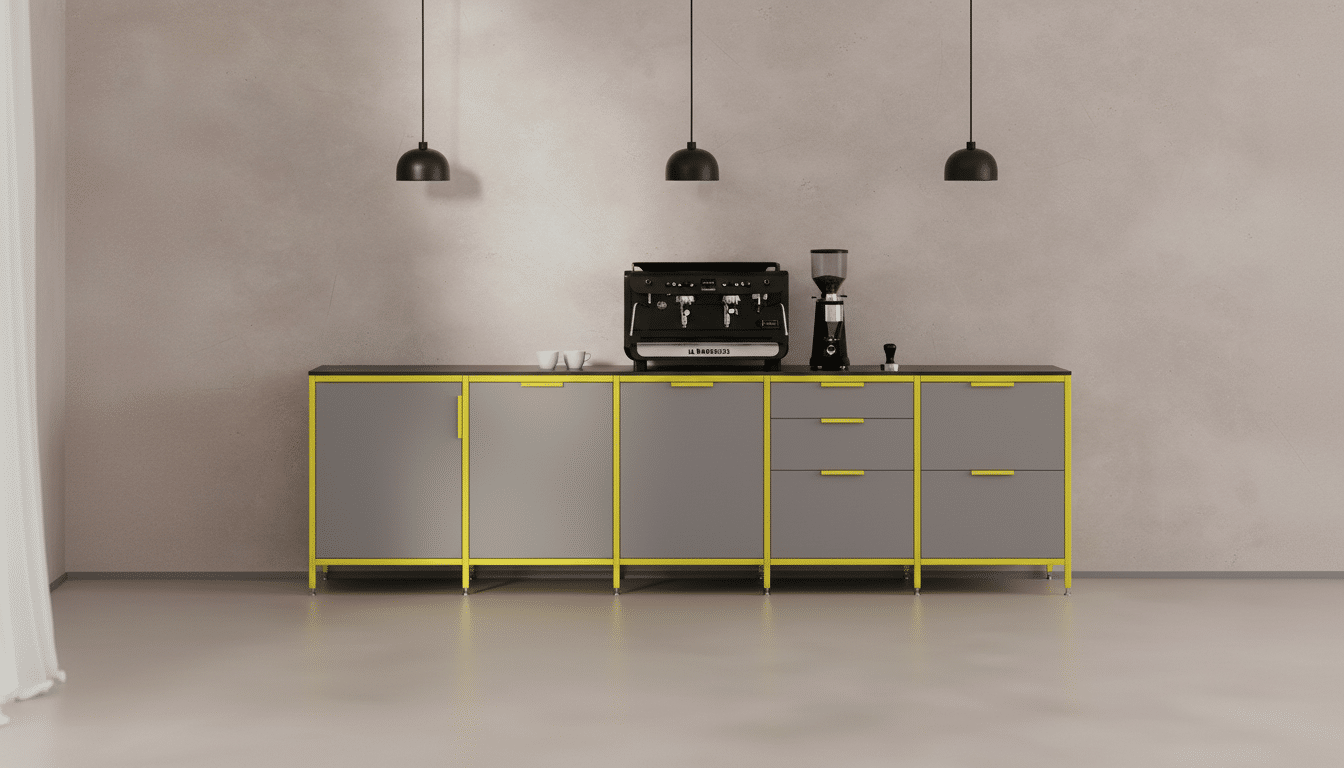 SUPERGRID™ Kaffeetheke mit La-Marzocco-Siebträger